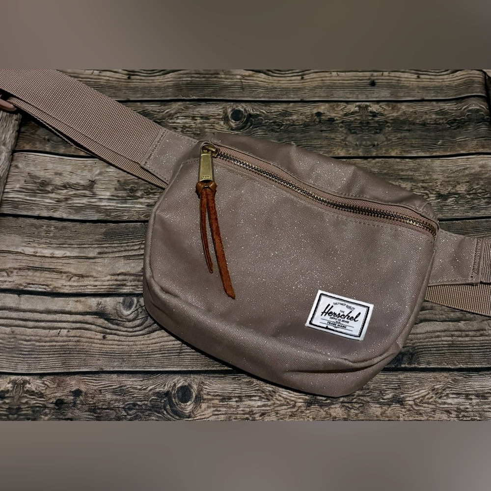 Herschel pink belt bag